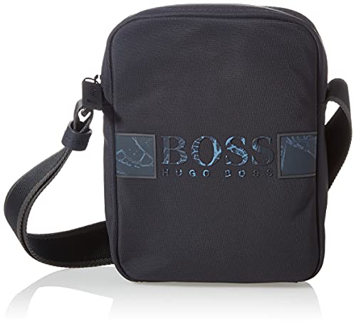 BOSS Pixel FO_NS Zip Mini, Borsa a Cartella Uomo, Dark Blue409, ONESI