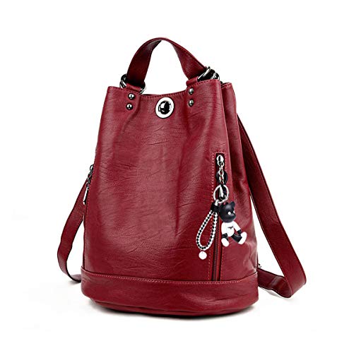 DEERWORD Donna Borse a Zaino Borsa a Zainetto Elegante Tracolla Zaini...