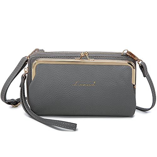 LOVEVOOK Borsa a tracolla da donna con portamonete, borsa a tracolla...