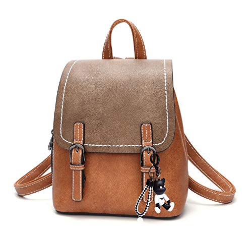 DEERWORD Donna Zainetto Ecopelle Zaino Pelle Antifurto Zainetti Marca...
