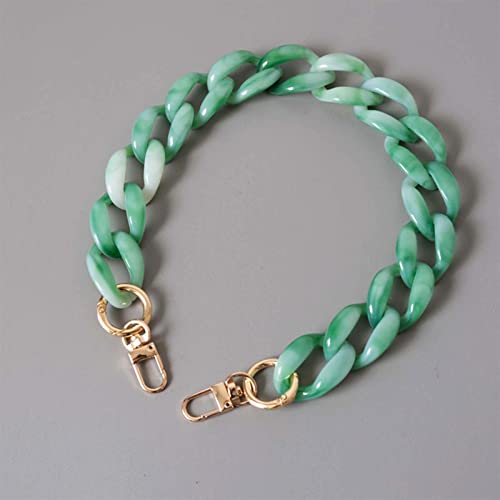 Catena per Borsa verde, Tracolla per Borsa in Resina, Catena Portatile...
