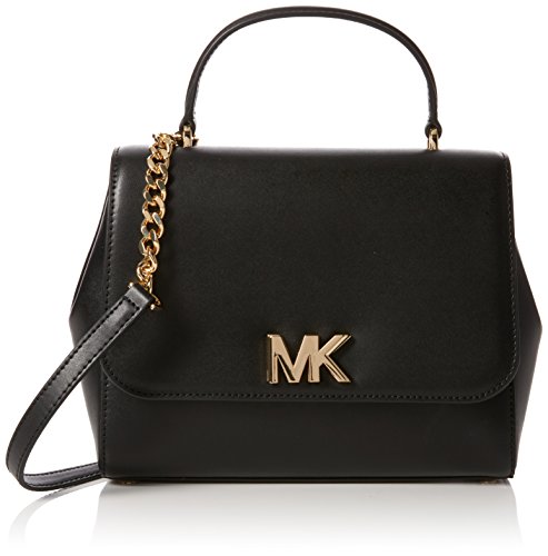Michael Kors Mott - Borse a secchiello Donna, Nero (Black),...