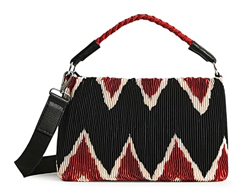 Desigual BOLS_ZIGZAG - Borsa da donna in finta pelle, taglia unica,...