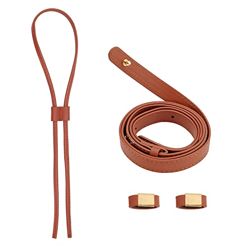 WADORN Cinghie per Borsa A Tracolla con Coulisse in PU Pelle, Cinghia...