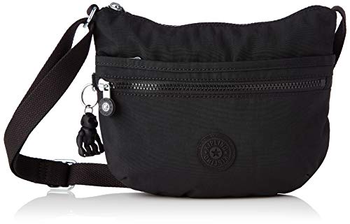 Kipling ARTO S, Borse a Tracolla, Donna, Nero Noir, Taglia unica