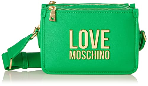 Love Moschino JC4111PP1GLI0, Borsa a Spalla, Donna, Verde, Taglia...