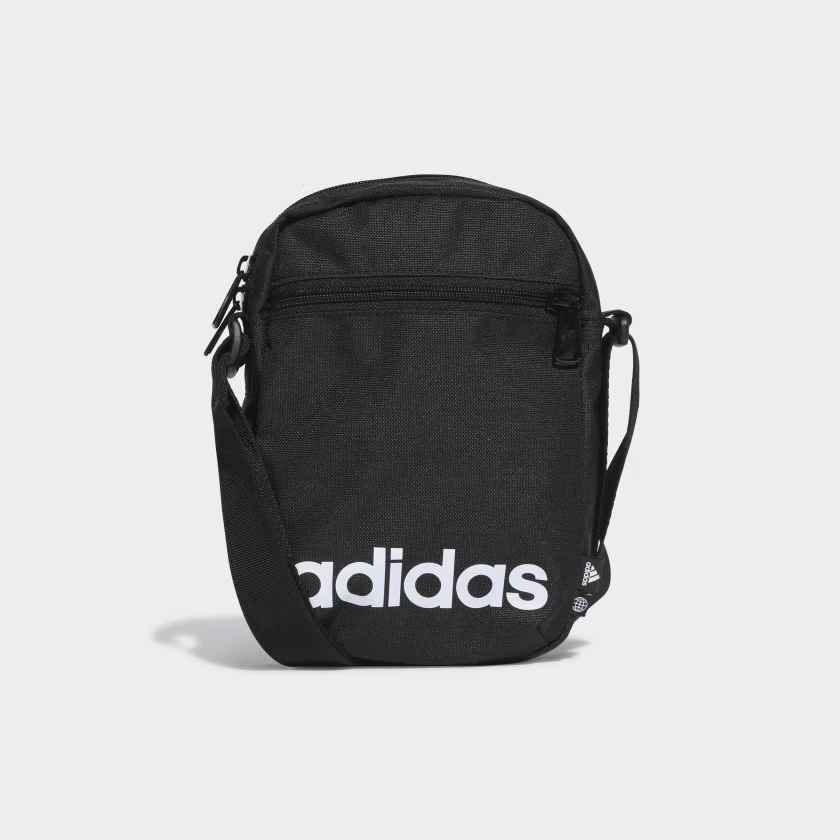 Adidas Linear Core Organizer Bags, Uomo, Black/Black/White, Taglia...