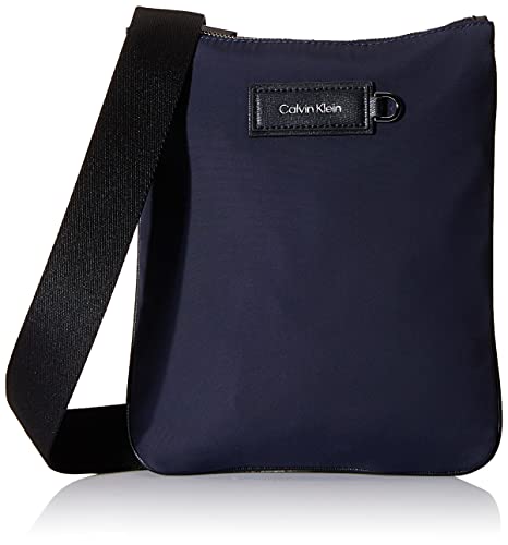 Calvin Klein Urban Utility Flatpack, Crossover Uomo, Blu, Medium