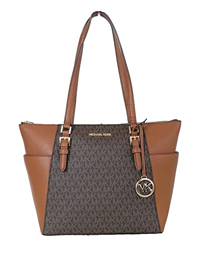 Michael Kors - Borsa tote Charlotte grande, con cerniera sulla parte...