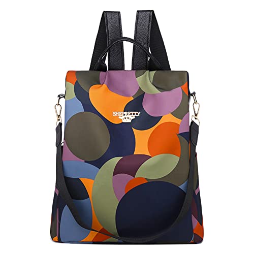 Wishliker Donna Oxford Zaino Antifurto Impermeabile Borse a Spalla