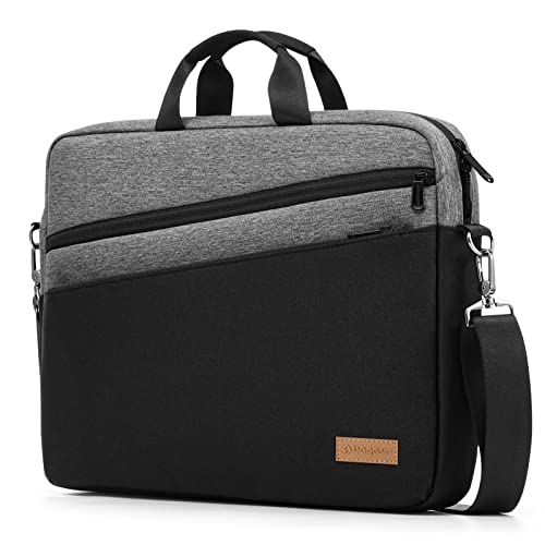 Bagasin Borsa a Tracolla per PC, Borsa Messenger per Porta Laptop 15...