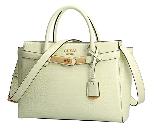 GUESS Enisa High Society Satchel Light Lime