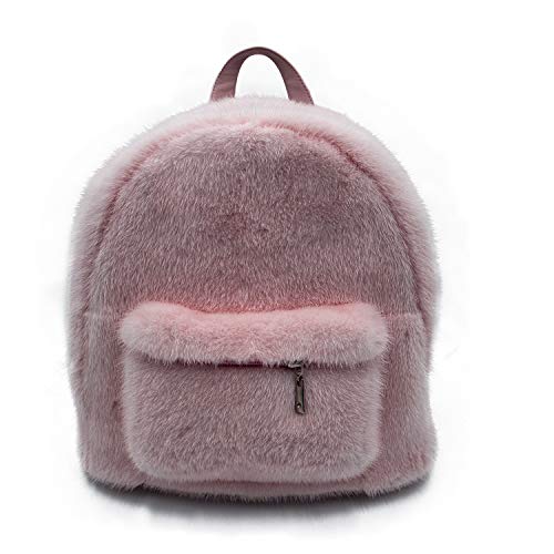 Elisabetta Panerai Zaino Pelliccia Vera Visone Donna Ragazza Borsa...
