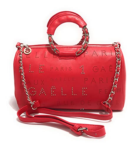 GAëLLE Borsa bauletto mano/tracolla rosso BS21GE54 GBDA2431 Media