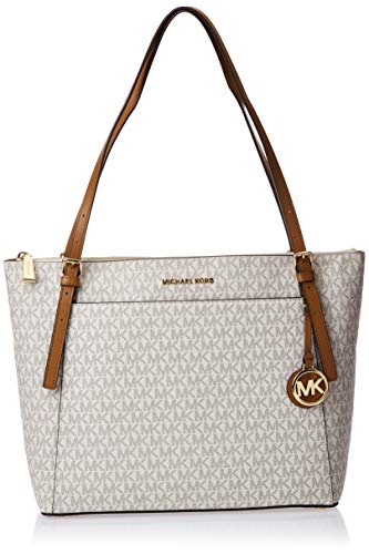 Michael Kors Voyager, Borsa Donna, Multicolore (Vanilla/Acrn),...