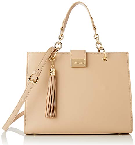 Trussardi Jeans Handbag, Amsterdam Top Handle MD MONOCO Donna, Sand,...