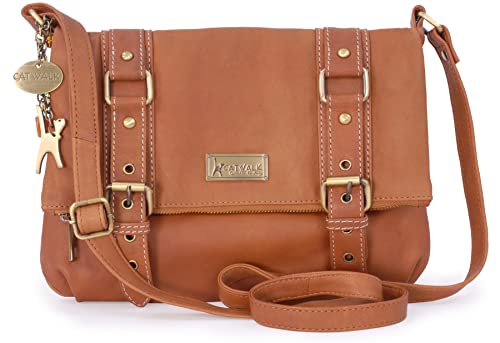 Catwalk Collection Handbags - Vera Pelle - Borse a Tracolla/Borsa a...
