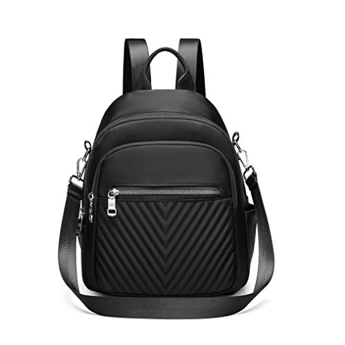 Travistar Zaino Donna Borsa Tracolla 2 In 1 Nylon Impermeabile Zaini...