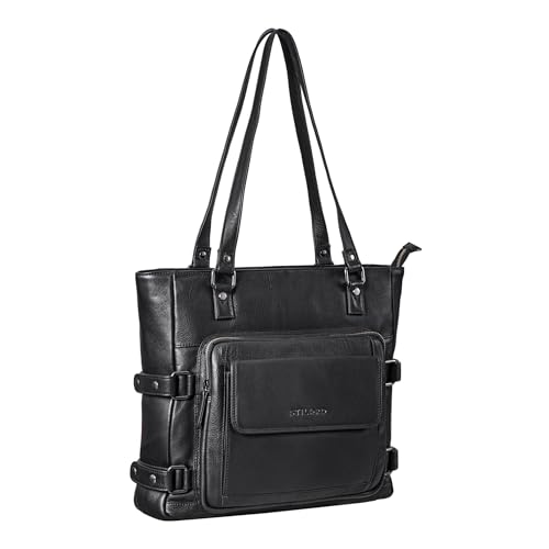 STILORD 'Liara' Borsa Shopper da Donna Pelle Vintage Borsa a Tracolla...