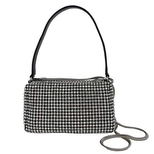 JOPHY & CO. Borsa a Mano Tracolla Pochette Donna con Strass (AW01,...