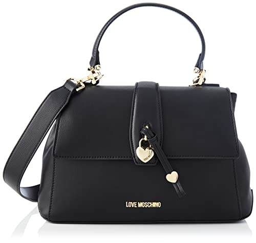 Love Moschino JC4331PP0FKB0, Borsa a Mano, Donna, Nero, Taglia unica