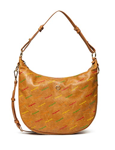 Desigual Bols_Intra Siberia, Custodia Donna, Beige (Cammello),...