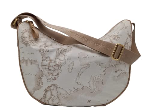 BORSA TRACOLLA MEDIA ALVIERO MARTINI N863/6001 BIANCA