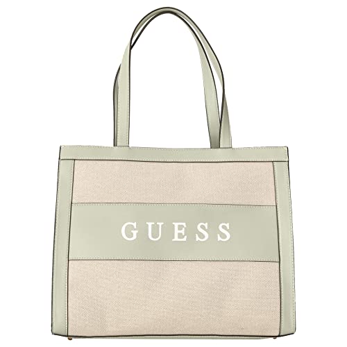Guess Salford Silvana Tote Natural/Sage