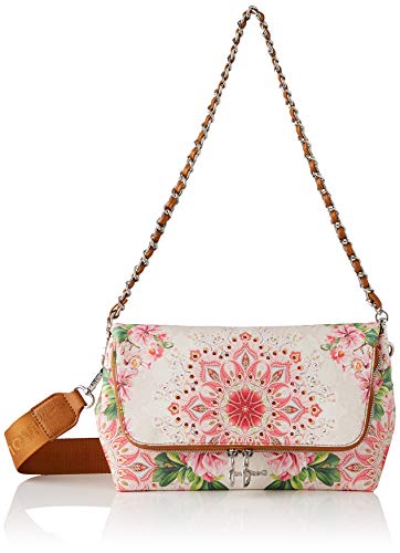 Desigual PU Across Body Bag, Donna, Colore: Rosso, U