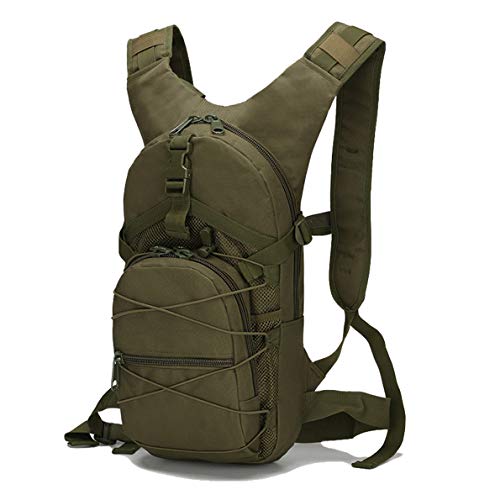 WANDOUSEN Zaino Bicicletta Mimetico Militare 15 Litri Multitasche...