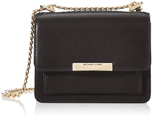 Michael Kors Jade Small Leather Crossbody Bag, Borsa a Tracolla in...