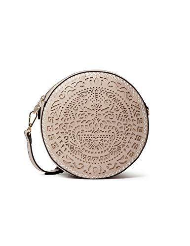 Desigual Bols_Tribal Robot Girl, Borsa Donna, Beige (Crudo Beige),...