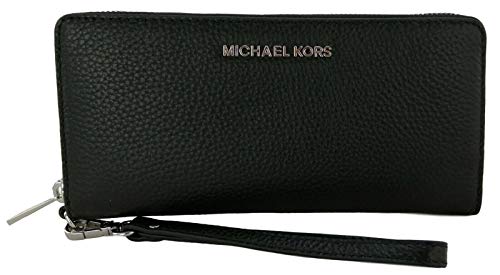 Michael Kors Jet Set Travel Continental Zip Around Leather Wallet...