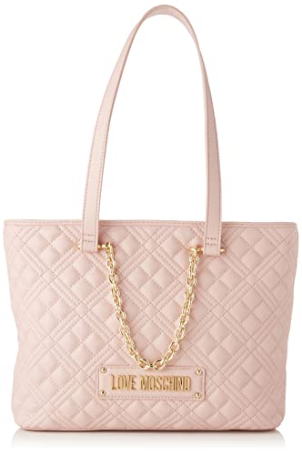 Love Moschino JC4004PP1GLA0, Shopper, Donna, Nude, Taglia unica
