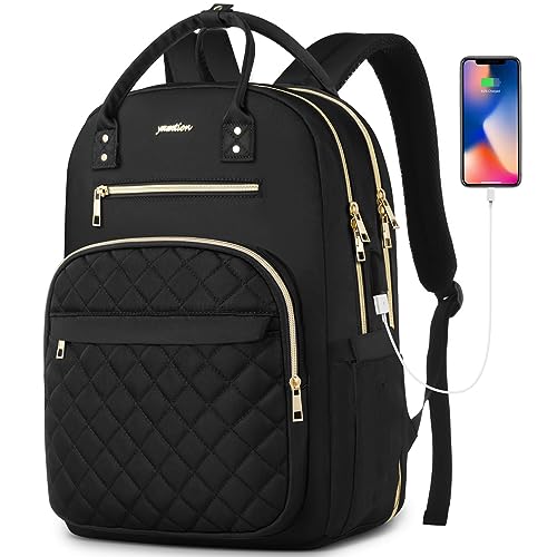 YAMTION Zaino Donna Zaino Scuola Zaino Superiore Ragazza con USB per...