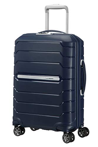 Samsonite Flux Spinner S Bagaglio a Mano Espandibile, 55 cm, 44 L, Blu...