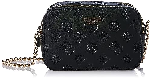 Guess Galeria, Tracolla, Borsa per Fotocamera Donna, Nero, Taglia...