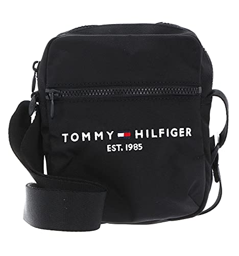Tommy Hilfiger TH Stabilito Mini Reporter, Uomo, Nero, Medium