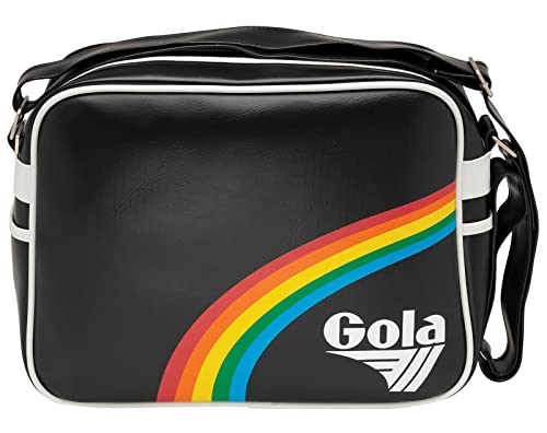Gola Redford Prism, Borsa a Spalla Unisex-Adulto, Nero/Multicolore,...