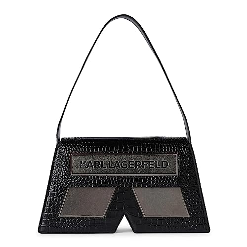 KARL LAGERFELD borsa a spalla nera Essential - unica, nero