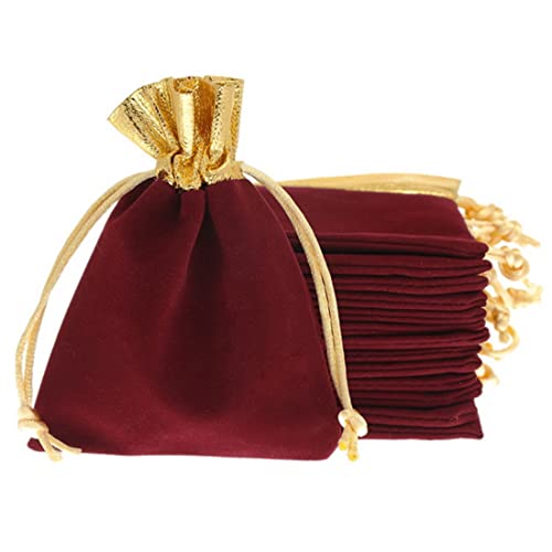 Tomedeks 20PCS Borsa in velluto Borsa per gioielli Borsa con coulisse,...