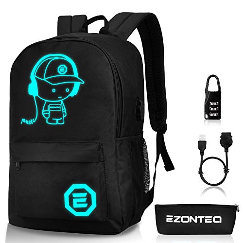 EZONTEQ Zaino Impermeabile Borse scuola Zainetti per bambini Computer...