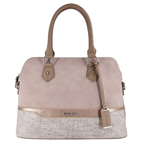 David Jones - Borsa a Mano Donna Bugatti - Satchel Tote Shopper Bag a...