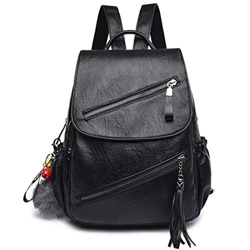 DEERWORD Donna Zainetto Ecopelle Zaino Pelle Antifurto Zainetti Marca...