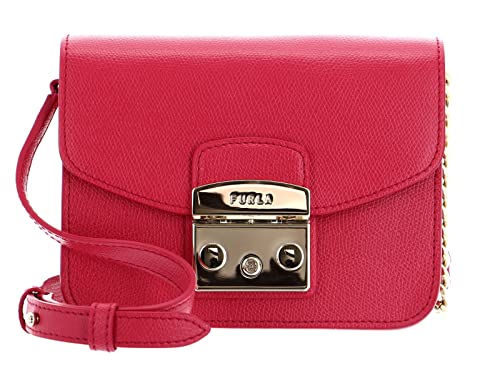 FURLA Borsa Pochette Metropolis Mini Crossbody Papavero