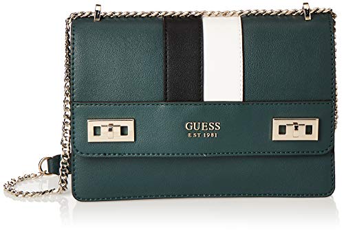 Guess Katey Convertible XBODY Flap, Bags Crossbody Donna, Pine, One...