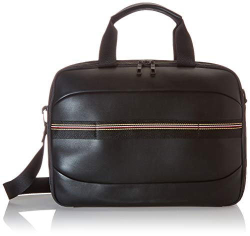 Tommy Hilfiger TH Metro, Borsa Uomo, Black, One Size