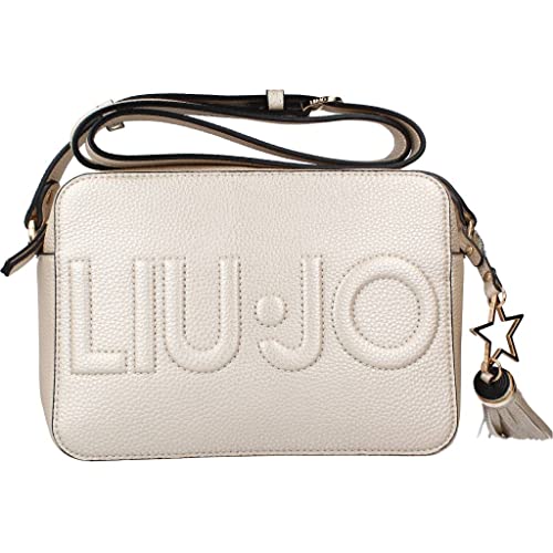 Borsa Liu Jo LJ logo S tracolla NF1267 E0086 light gold