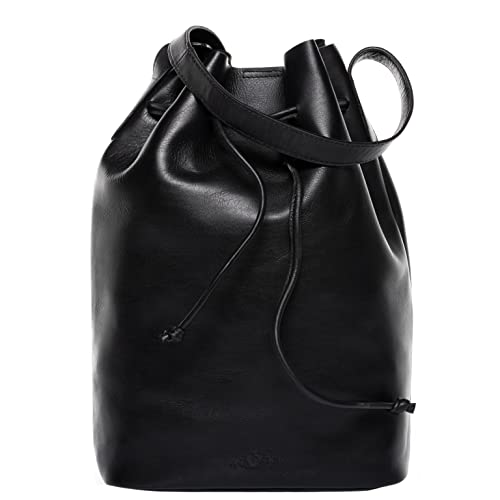 SID & VAIN Borsa a sacco vera pelle PATTY I Borsa sportiva donna I...