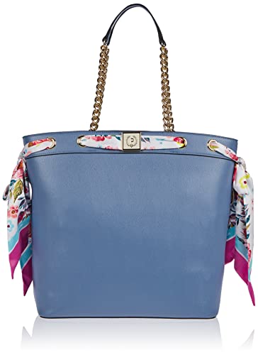 Pollini SC4574PP1GSH0712, Shopping Bag Donna, Sky, 33X40X13